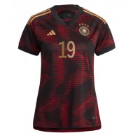 Camisa de time de futebol Alemanha Leroy Sane #19 Replicas 2º Equipamento Feminina Mundo 2022 Manga Curta